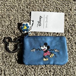Vera Bradley Disney Mickey Mouse Zip ID Case